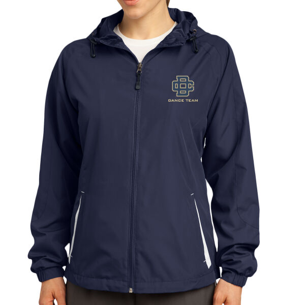 Women's Colorblock Hooded Raglan Jacket Thumbnail