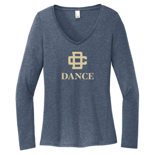 Women’s Perfect Tri® Long Sleeve V-Neck Tee Thumbnail