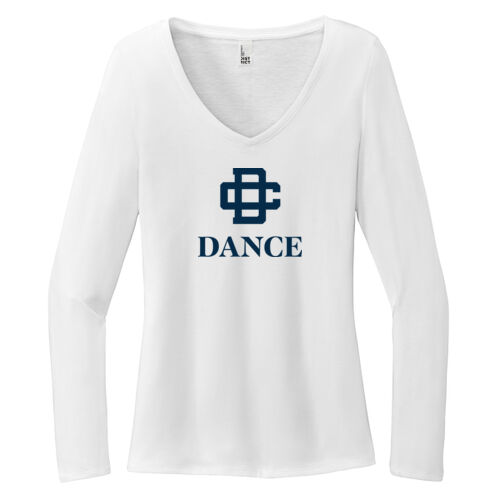 Women’s Perfect Tri® Long Sleeve V-Neck Tee Thumbnail